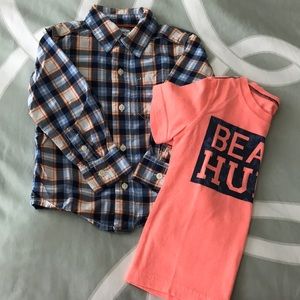 Carter's button down and shirt